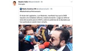 Luis Redondo amenaza a la diputada Beatriz Valle