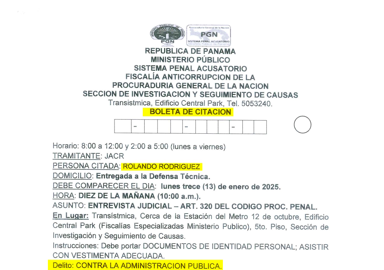 Corrupción bajo la lupa: Rolando Rodríguez comparecerá ante la justicia