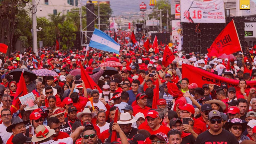 Fracaso de la marcha de LIBRE en San Pedro Sula intensifica tensiones sobre el “Plan Venezuela”